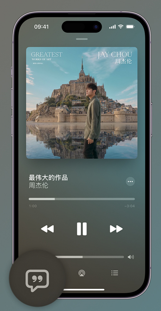 柯城iphone维修分享如何在iPhone上使用Apple Music全新唱歌功能 