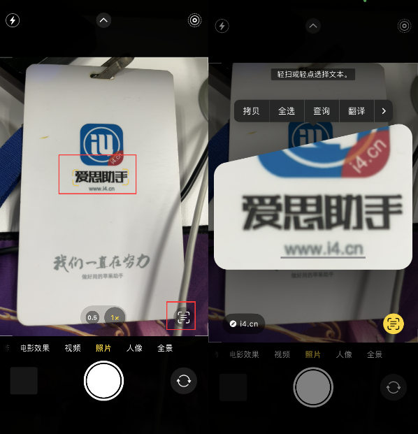 柯城苹果手机维修分享升级iOS 16后如何通过相机翻译文本 