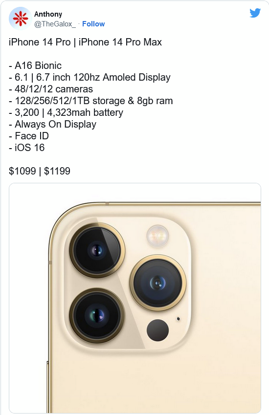 柯城苹果14维修分享iPhone 14全系涨价 